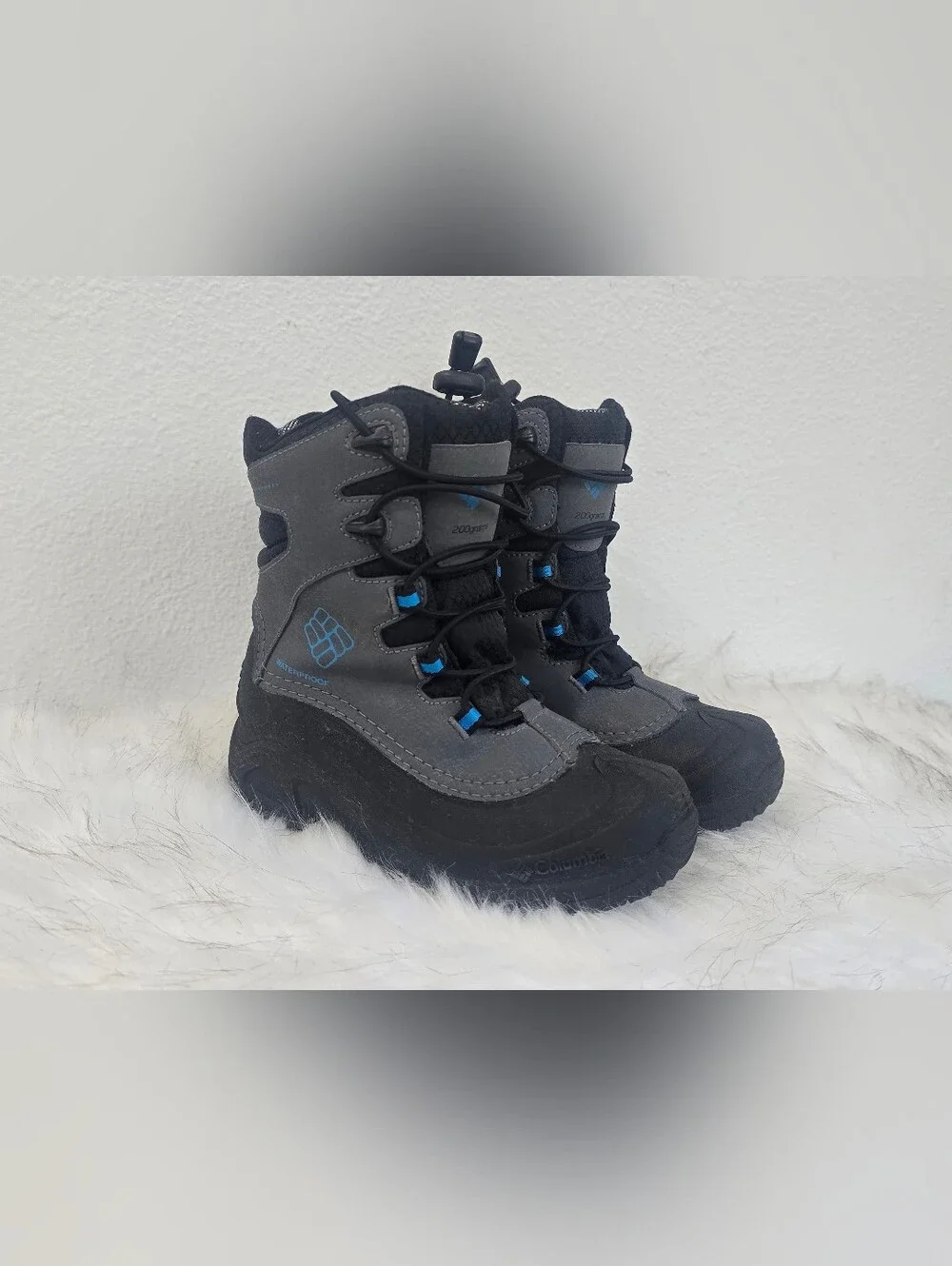 Columbia Kids Bugaboot‎ Omni-Heat Waterproof Winter Snow Boots